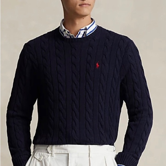 Polo Ralph Lauren Other - Polo Ralph Lauren - Cable-Knit Cotton Sweater